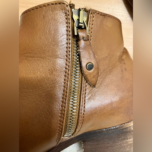 Thursday Boot Company Western Handcrafted Leather Heeled Boots Booties Size 5.5 - Picture 9 of 10